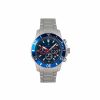 Heren NAUTIS | Nautis Dive Chrono 500 17065-D Heren Horloge 45Mm 50 Atm