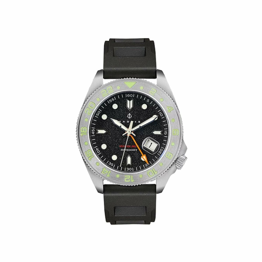 Heren NAUTIS | Nautis Global Dive 18093R-C Heren Horloge 44Mm 50 Atm