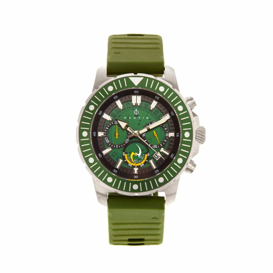 Heren NAUTIS | Nautis Caspian 21227G-E Heren Horloge 45Mm 20 Atm