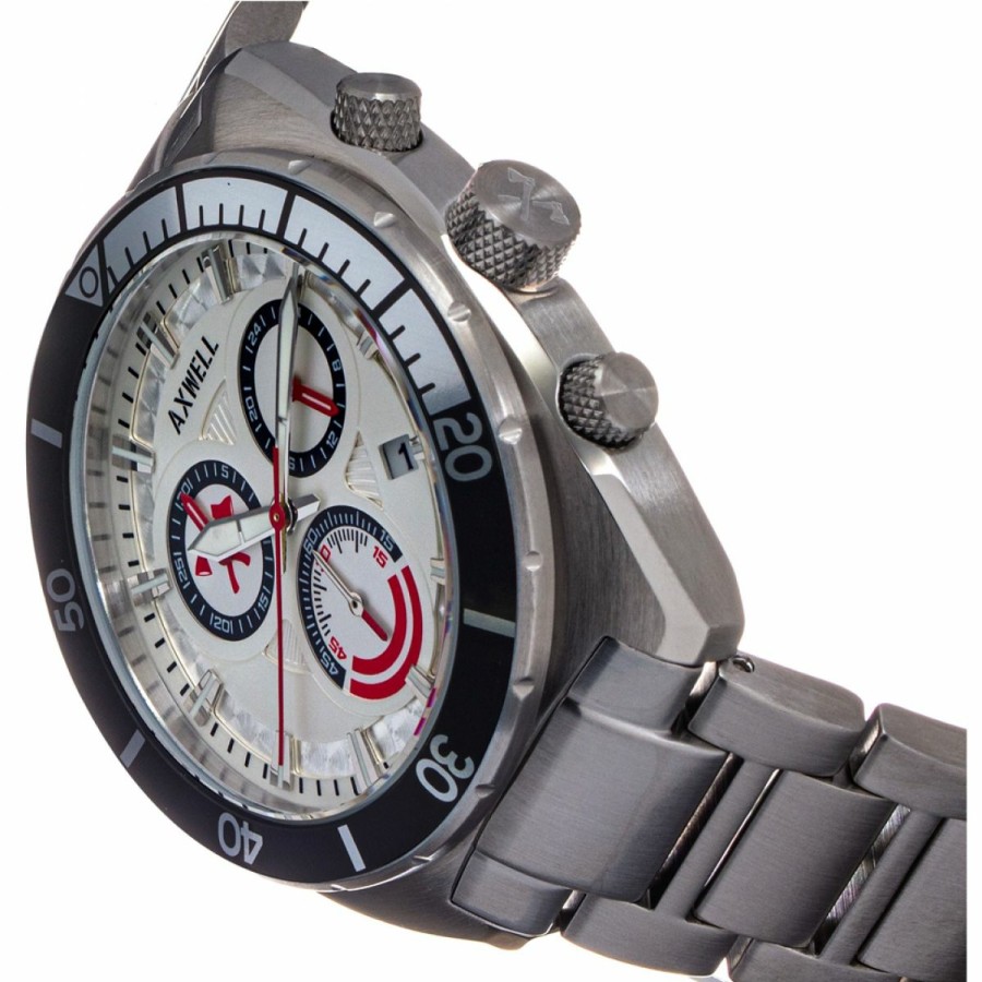 Heren Axwell | Axwell Minister Axwaw105-3 Heren Horloge 42Mm 20 Atm