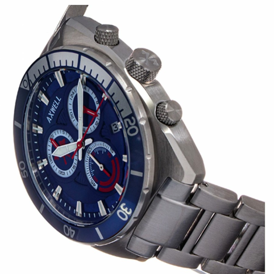 Heren Axwell | Axwell Minister Axwaw105-4 Heren Horloge 42Mm 20 Atm