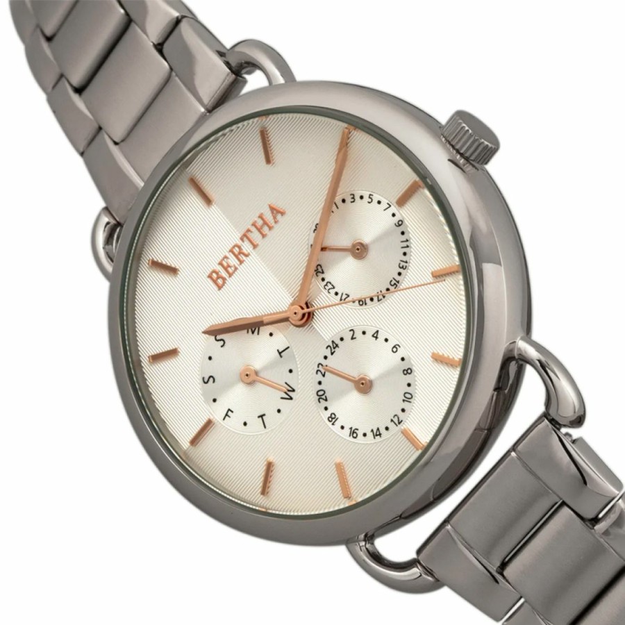 Dames BERTHA | Bertha Gwen Bthbr8301 Dames Horloge 36Mm 3 Atm