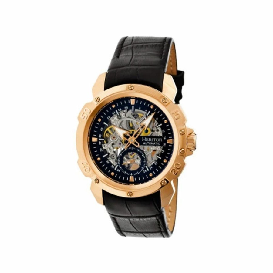 Heren Heritor | Bestel Vandaag De Heritor Conrad Automatics Op Watch2Day! Geleverd In De Originele Box Inclusief Twee Jaar Garantie.