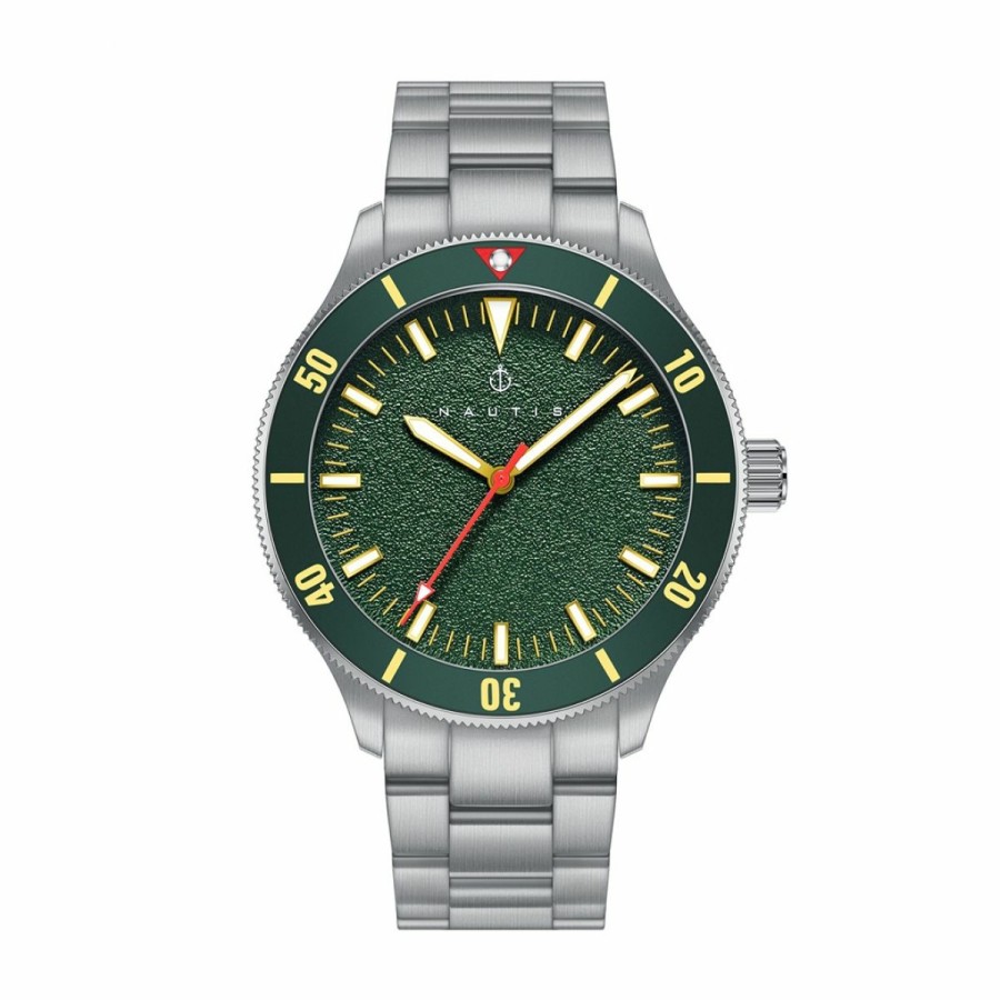 Heren NAUTIS | Nautis Deacon Naun101-2 Heren Horloge 43Mm 20 Atm