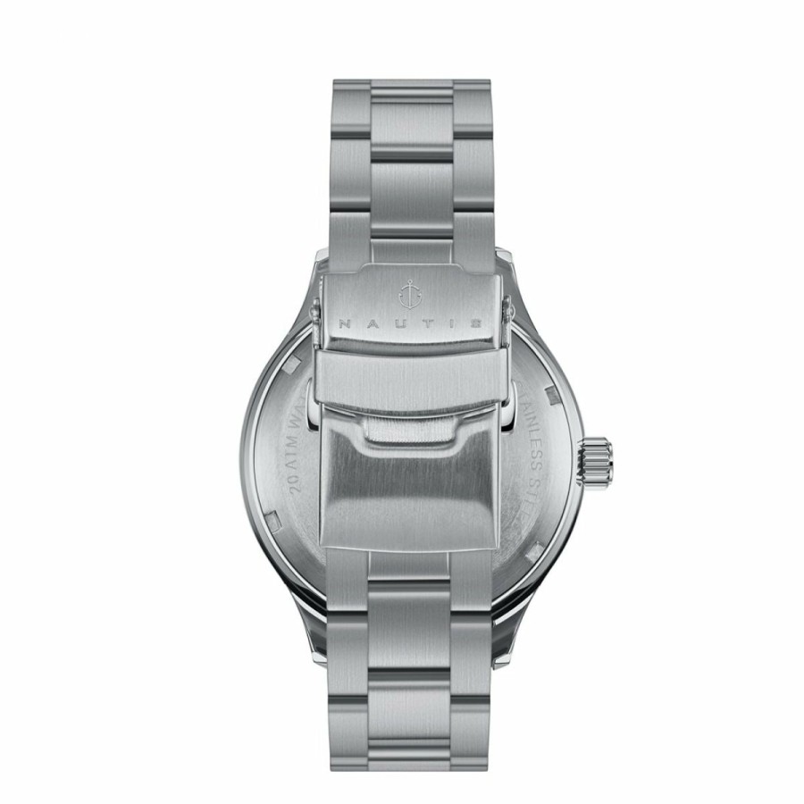 Heren NAUTIS | Nautis Deacon Naun101-2 Heren Horloge 43Mm 20 Atm