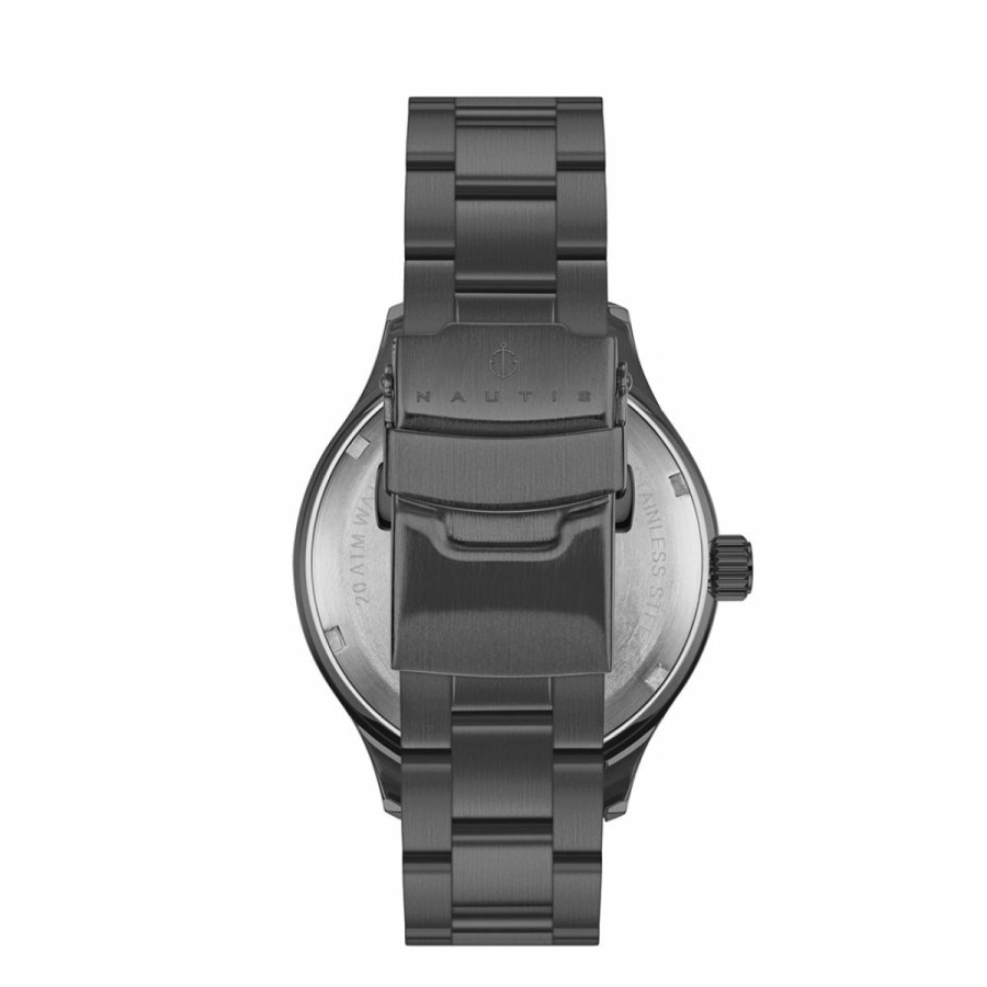 Heren NAUTIS | Nautis Deacon Naun101-5 Heren Horloge 43Mm 20 Atm