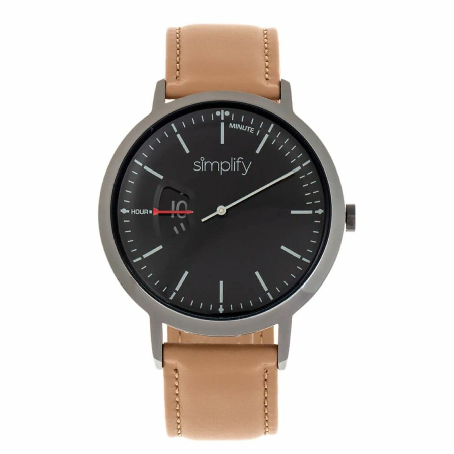 Heren Simplify | Simplify The 6500 Sim6505 Heren Horloge 43Mm 3 Atm