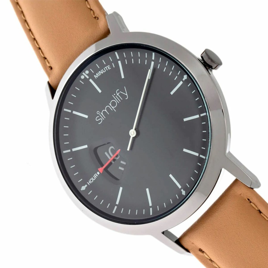 Heren Simplify | Simplify The 6500 Sim6505 Heren Horloge 43Mm 3 Atm